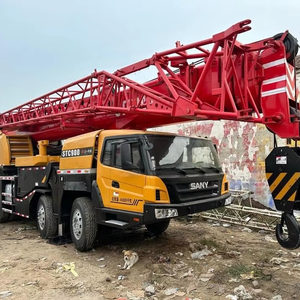 รถเครนติดตั้งบนรถบรรทุกมือสอง Sany STC900T 90 ตัน สภาพดี อะไหล่แท้ บูม 50 เมตร ยกของหนักได้อย่างมั่นคง เหมาะสำหรับงานวิศวกรรมหนัก - Product Image 1