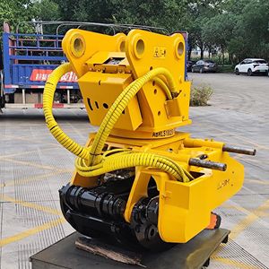 Grappin hydraulique pour excavatrice/grue, scie à bois pour l'abattage des arbres, machine à couper le bois, scie à chaîne rotative intelligente pour couper le bois - Product Image 4