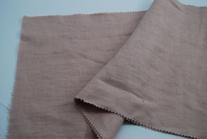 リネンビスコース55/45生地裏地用無地毛糸染め生地在庫あり - Product Image 3