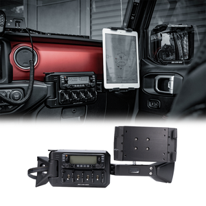 Fury ชุดแผงควบคุมอลูมิเนียมอัลลอย<span class=keywords><strong>2018</strong></span> +,พร้อมแท็บเล็ตรองรับ Jeep Wrangler JL Gladiator JT - Product Image 1