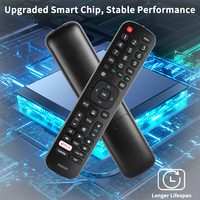 Télécommande EN2D27 compatible avec les téléviseurs intelligents Hisense 50K321 55K321 58K700 65K700 H50M5500 H50N6800 H55N6800 H65N6800 H75N6800