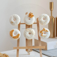 Présentoir à donuts en fer, accessoires de décoration pour pâtisserie, style européen, décoration de table de dessert de mariage, support à snacks