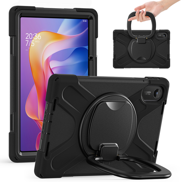 Hot Selling PC Silicone Hybrid Rugged Cover With Hand Strap for Redmi Pad 2 11" 2025 Hard case