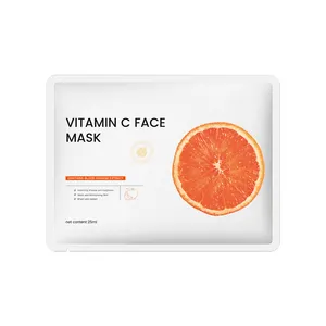 Wholesale Hight Quality Vitamin C Whitening Beauty Facial Sheet Mask