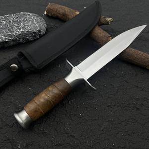Cuchillo Bowie Watz de Acero Inoxidable con Mango de Plástico, Punta Recta, para Camping y Actividades al Aire Libre, Grosor de 3.9mm, Corte OEM - Product Image 5