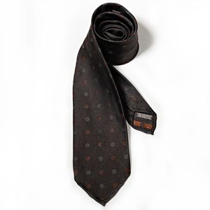 2024 nuevo diseño <span class=keywords><strong>Beige</strong></span> puntos florales todo enrollado a mano medio forro <span class=keywords><strong>para</strong></span> hombre corbatas <span class=keywords><strong>corbata</strong></span> personalizada 100% corbatas de seda - Product Image 5