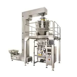 High speed weighing and packing 2 in 1 new machine Automatic Multihead Weigher Snack Granular Coffee Bean Packing Machine