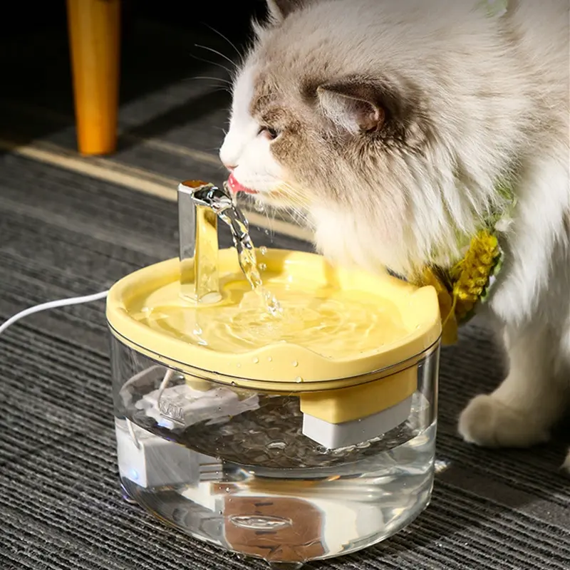 Cats Automatically Drink Water Prevent Dry Burning Cats Pets Automatically Circulate Live Water Dogs Feed Intelligent Cat Basin