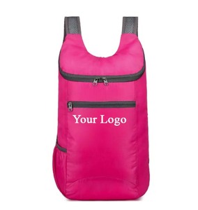 Student Lightweight <b>Backpack</b> with Logo, Waterproof Poly Bag for Church Activities & Giveaways - Product Image 6
