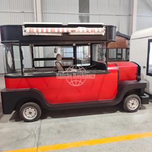 Remorque alimentaire mobile remorquable entièrement équipée, chariot de vente de nourriture, camion de vente de nourriture pour la vente de nourriture de rue et les marchés nocturnes - Product Image 1