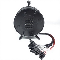 Câble multipaire audio XLR 16 canaux 30m à conducteurs en cuivre nu pour éclairage de scène et utilisation automobile