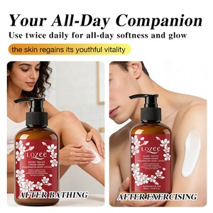Loción Corporal Perfumada Lozee <span class=keywords><strong>Secret</strong></span>, Crema con Fragancia de Coco y Ébano, Cuidado de la Piel Original de Lujo de Larga Duración - Product Image 4
