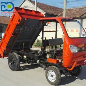 Quadricycle diesel très vendu avec un simple auvent, capacité de charge de 1 tonne, pour le transport sur les chantiers et dans les zones rurales - Product Image 3