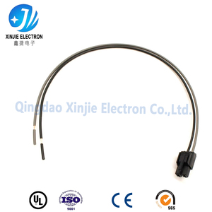 Conector de Plástico Preto de 2 Pinos, Cabo Elétrico com Terminais Não Isolados para Fonte de Alimentação e Eletrodomésticos - Product Image 2