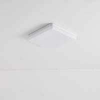 Plafonnier LED carré moderne Niko pour salle de bain, haute luminosité, IP44, 18W, 24W, 36W, 48W
