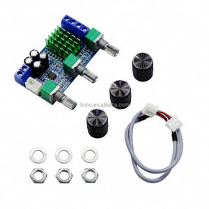 DC 12V 24V 80W <span class=keywords><strong>X</strong></span> 2 Audio digitale a doppio canale tpa3116 d2 Treble Bass regolazione Pre amplificatore scheda modulo preimpostato XH-M567 - Product Image 1