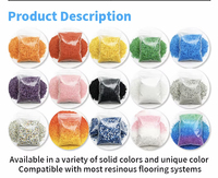 Peinture de sol époxy colorée auto-nivelante imperméable à prix d'usine, peinture de sol époxy haute brillance pour béton et carrelage Waygo