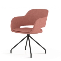 Chaise de réception de bureau en velours, h, métal, Design creux, ergonomique, mousse à haute densité, pour invités