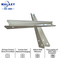 Support mural anti-vibration robuste Malaxy pour climatiseur split, pliable, universel, en acier inoxydable