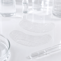 Nouvelles patchs oculaires en fibres de biocellulose CMC qui se transforment instantanément en masque gelée après absorption de liquide