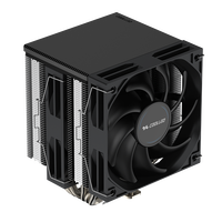 COOLLEO A60T Refroidisseur d'air pour PC à double tour et 6 caloducs, refroidisseur d'air pour CPU LGA115X/1200/1700/1851AMD, refroidissement profond pour le gaming