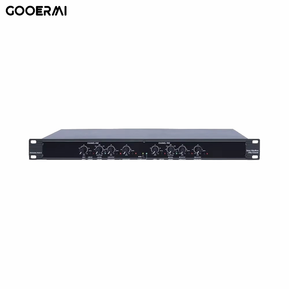 Dj Amplifier Rockville RX230 2 Way Stereo / 3 Way Mono Crossover With XLR Input And Output Subwoofer Crossover Dj Amplifier Rockville RX230 2 Way Stereo / 3 Way Mono Crossover With XLR Input And Output Subwoofer Crossover