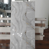 Panneau mural en plastique alternatif pour panneau UV en PVC pour décoration intérieure moderne imperméable facile à installer
