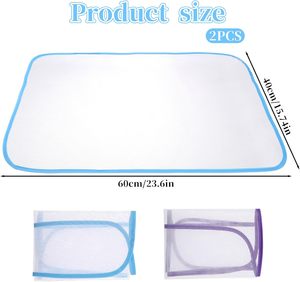 Tapis de repassage domestique anti-brûlure, résistant à la chaleur, pour outils de couture, tissu de protection en maille anti-brûlure - Product Image 2