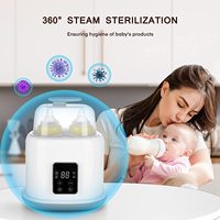 Capacité de biberon personnalisée Désinfection du lait chaud Options de couleur à chaleur rapide