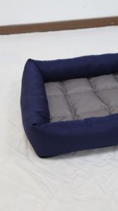 Hersteller Großhandel blau grau Sofa kissen Memory Foam Kühlung Hunde bett ortho pä dische Serie - Product Image 5