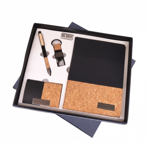Conception personnalisée Porte-clés Journal Combo Simple et Royal Look Visiting Card Holder Pen Innovative Gift Set Christmas Occasion - Product Image 1