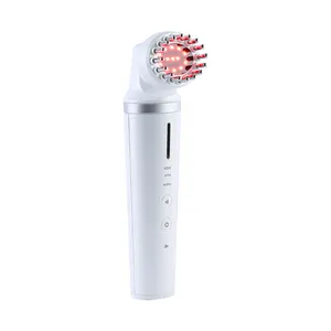High Quality Top Electric Hair Growth Products Massager Comb Rf Heating Laser Led Light Hair Comb