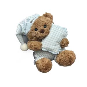 Piyama beruang Teddy mewah bordir katun PP Super lembut trendi Set tempat tidur bantal uniseks penghilang stres remaja grosir - Product Image 5