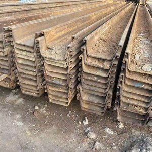 Type2 Type3 Sy290 Sy295 Sy390 400*125*13mm <span class=keywords><strong>Type</strong></span> U/<span class=keywords><strong>C</strong></span>/Z/T Pile de tôles d'acier - Product Image 6