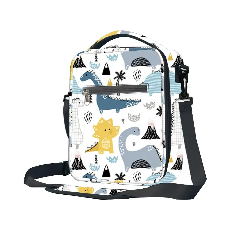 Heopono Kids Insulated Cooler Lunch Bag 2023 per pasto produttore fornitore Thermal Unicorn Cartoon Children Cute Fashion