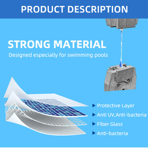 Tùy chỉnh xây dựng màng cao su bể bơi, màng cao su không thấm nước, màng nhựa PVC chống trượt - Product Image 6