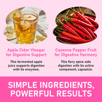 Cápsulas de Vinagre de Sidra de Manzana con Pimienta de Cayena para Apoyo al Metabolismo, Veganas, OEM ODM