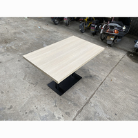Restaurant Outdoor Kommerzieller Rechteckiger Quadratischer HPL-Laminat Metall-Möbel Tischplatte für Hotel Bar Pub Café DT396