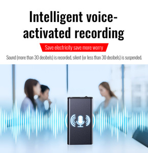 Tốt Nhất Pocket Voice Recorder Thiết Bị Cầm Tay Di Động Âm Thanh Âm Thanh REC Thông Minh Thời Gian Dài Ghi Âm 8GB - Product Image 5