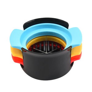 Tranche-œufs 3-en-1 en acier inoxydable durable et écologique, coupe-œufs multifonctionnel pour œufs durs, outil de cuisine en métal essentiel - Product Image 6
