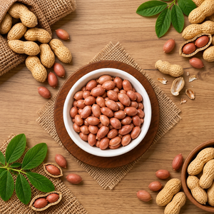 Indian <b>Peanut</b> Kernels Groundnuts Export Quality 7-9% Moisture Food Grade Bulk <b>Peanuts</b> for Wholesale Distribution and Custom <b>Pack</b> - Product Image 2