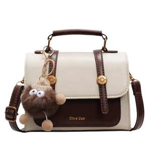 2025时尚潮流肩包冬季女式多功能斜挎包手提包邮递员风格小包 - Product Image 1