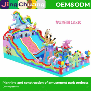 Nuevo Castillo Inflable Neverland Ranch con Tobogán Grande, Trampolín Infantil para Interiores y Exteriores, Diversión Familiar - Product Image 5