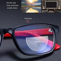 Lunettes de lecture portables à monture fine en PC, verres bifocaux, option logo personnalisé, verres transparents, indice de réfraction 1.56, en stock UE/US