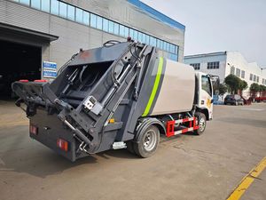 Điều kiện hoàn toàn mới Xe tải rác nén lớn <span class=keywords><strong>CBM</strong></span> 4x2 bánh xe truyền động bằng tay DIESEL nhiên liệu Euro 5 tiêu chuẩn khí thải - Product Image 3