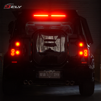Pour Jetour Traveler/Shanhai T2 2024, vente en gros d'usine, feux arrière fumés noirs Star Defender, état neuf