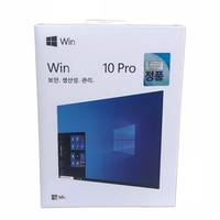 Windows 10 Pro USB Versión Coreana en Caja, Activación en Línea, 12 Meses de Garantía, Win 10 Pro FPP con Tarjeta de Clave, Envío Gratis