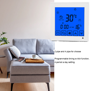 An toàn thông minh tuya nhà thông minh Wifi điện màu xanh lá cây nhà người hâm mộ đơn vị với làm mát nhiệt yếu tố điều khiển 30A kỹ thuật số nhiệt - Product Image 5