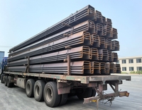 Liste de prix des palplanches en acier en U SY295 de 400 mm, très demandées pour les Philippines et le Bangladesh