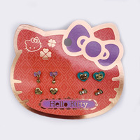 Mecobff — boucles d'oreilles pour enfants, belle boucle d'oreilles hello kitty, universel NBC avon Sedex BSCI aile, bijoux d'usine